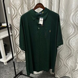 NWT Polo by Ralph Lauren Green Classic Polo Shirt